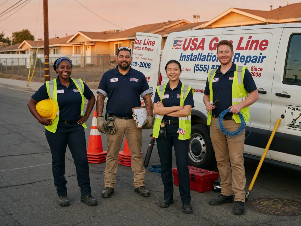 Gas Line Installation company in Hasty, AR